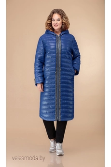 Пальто 1461 синий Svetlana Style