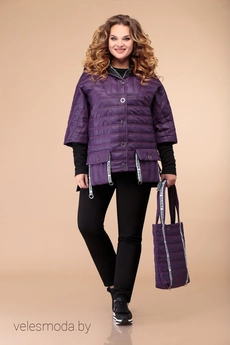 Куртка 1483 баклажан Svetlana Style