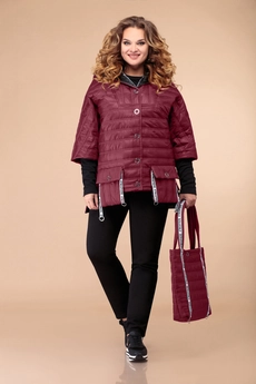 Куртка 1483 бордовый Svetlana Style