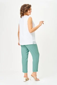 Костюм брючный 1527 мята Svetlana Style