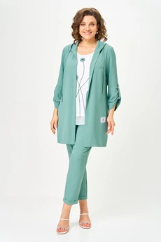 Костюм брючный 1527 мята Svetlana Style