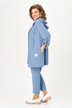 Костюм брючный 1527 индиго Svetlana Style