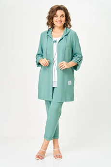 Костюм брючный 1527 мята Svetlana Style