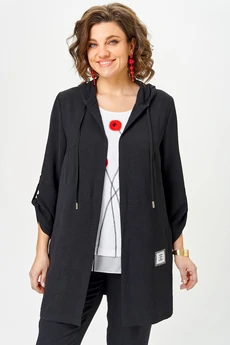 Костюм брючный 1527 черный Svetlana Style