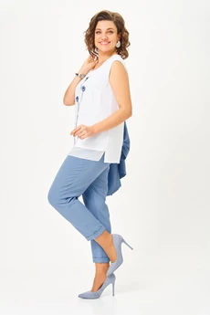 Костюм брючный 1527 индиго Svetlana Style