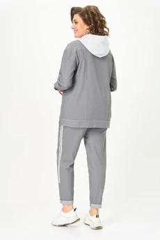 Костюм брючный 1569 серый Svetlana Style