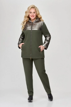 Спортивный костюм 1657 оливковый Svetlana Style