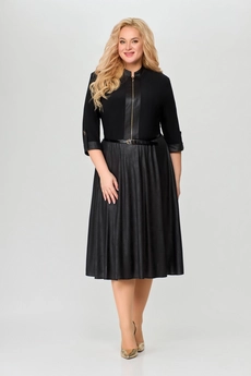 Платье 1659 черный Svetlana Style