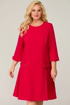 Платье 1675 красный Svetlana Style