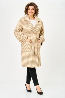 Пальто 1687 бежевый Svetlana Style