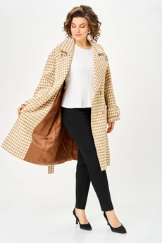 Пальто 1687 бежевый Svetlana Style