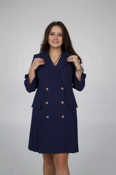 Платье 1694 синий Svetlana Style