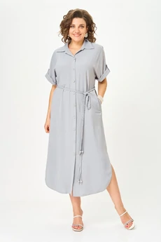 Платье 1699 серый Svetlana Style