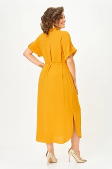 Платье 1699 горчица Svetlana Style