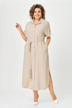 Платье 1699 бежевый Svetlana Style