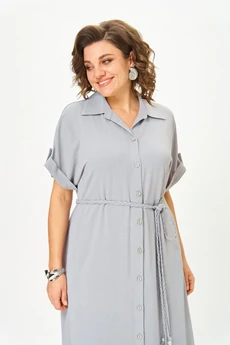 Платье 1699 серый Svetlana Style