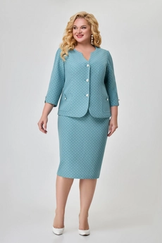 Костюм с юбкой 1728 мята Svetlana Style