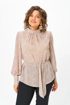 Блузка 1734 бежевый Svetlana Style