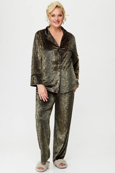 Костюм брючный 1767 бархат Svetlana Style