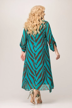 Костюм с платьем 1772 бирюзовый Svetlana Style