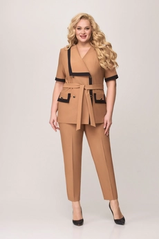 Костюм брючный 1773 песок Svetlana Style