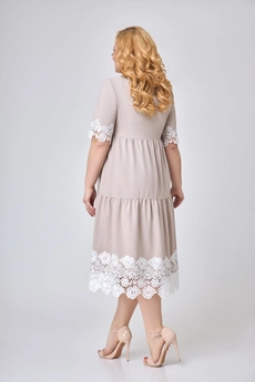Платье 1851 бежевый Svetlana Style