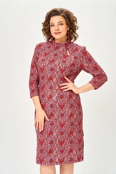 Платье 1910 красный Svetlana Style