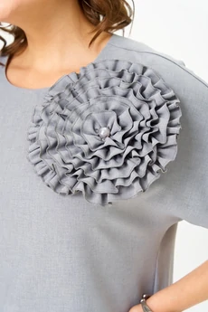 Платье 1928 серый Svetlana Style