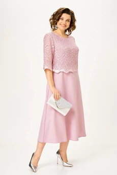 Платье 1931 розовый Svetlana Style