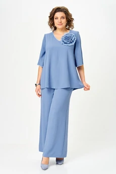 Костюм брючный 1933 индиго Svetlana Style