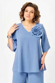 Костюм брючный 1933 индиго Svetlana Style