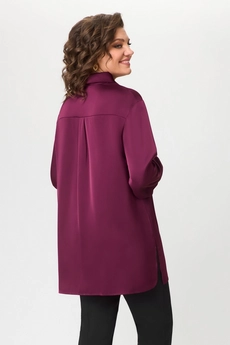 Блузка 2019 бордо Svetlana Style