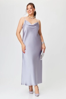 *Костюм с платьем 2033 серебро Svetlana Style