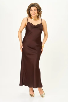 Костюм с платьем 2033 шоколад Svetlana Style