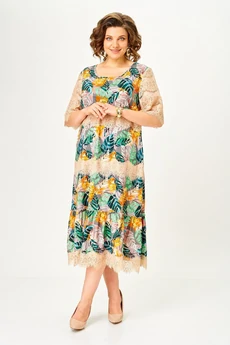 Платье 2045 листики Svetlana Style