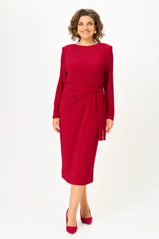 Платье 2048 красный блеск Svetlana Style