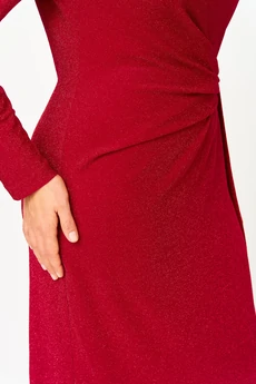 Платье 2048 красный блеск Svetlana Style