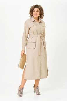 Платье 2101 бежевый Svetlana Style