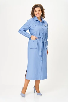 Платье 2101 голубой Svetlana Style