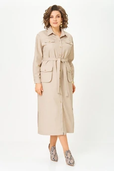 Платье 2101 бежевый Svetlana Style