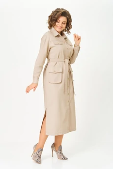 Платье 2101 бежевый Svetlana Style