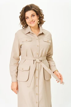 Платье 2101 бежевый Svetlana Style