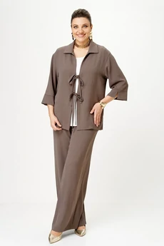 Костюм брючный 2114 мокко Svetlana Style