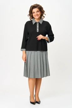 Костюм с юбкой 2134 узор Svetlana Style