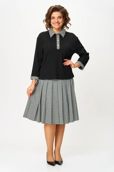 Костюм с юбкой 2134 узор Svetlana Style