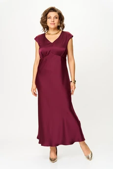 Костюм с платьем 2144 бордовый Svetlana Style