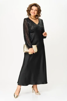 Платье 2146 черный Svetlana Style