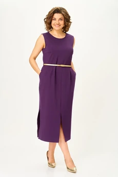 Костюм с платьем 2161 фиолетовый Svetlana Style