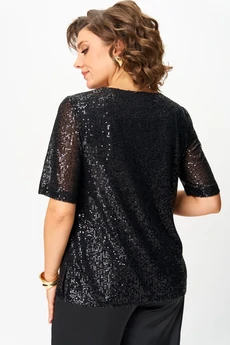 Костюм брючный 2162 черный Svetlana Style