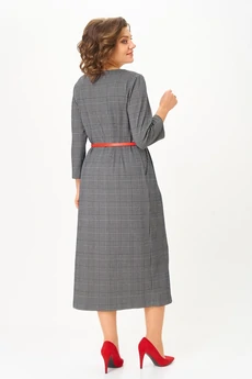 Платье 2166 серый Svetlana Style
